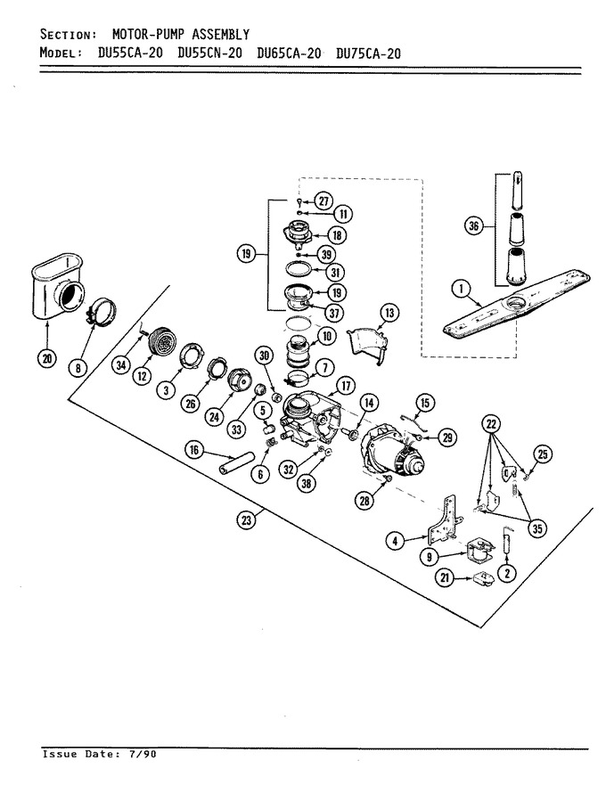 Diagram for DU55CA-20