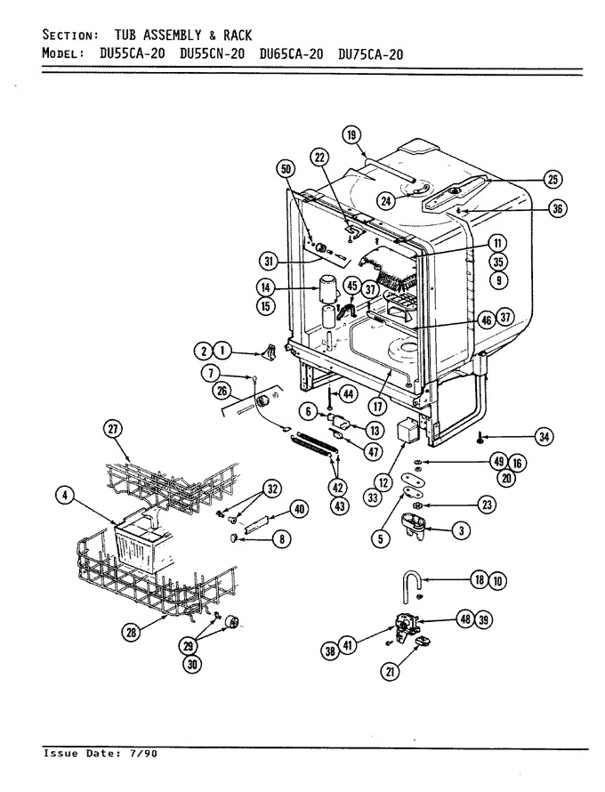 Diagram for DU55CA-20