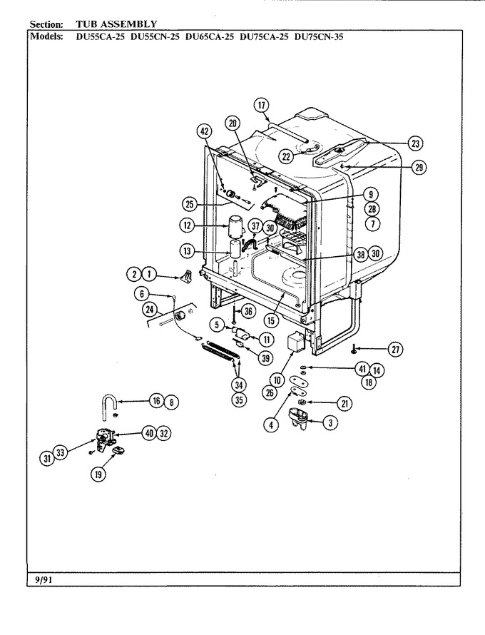 Diagram for DU75CN-35