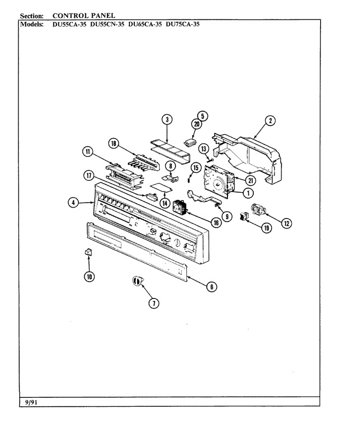 Diagram for DU65CA-35
