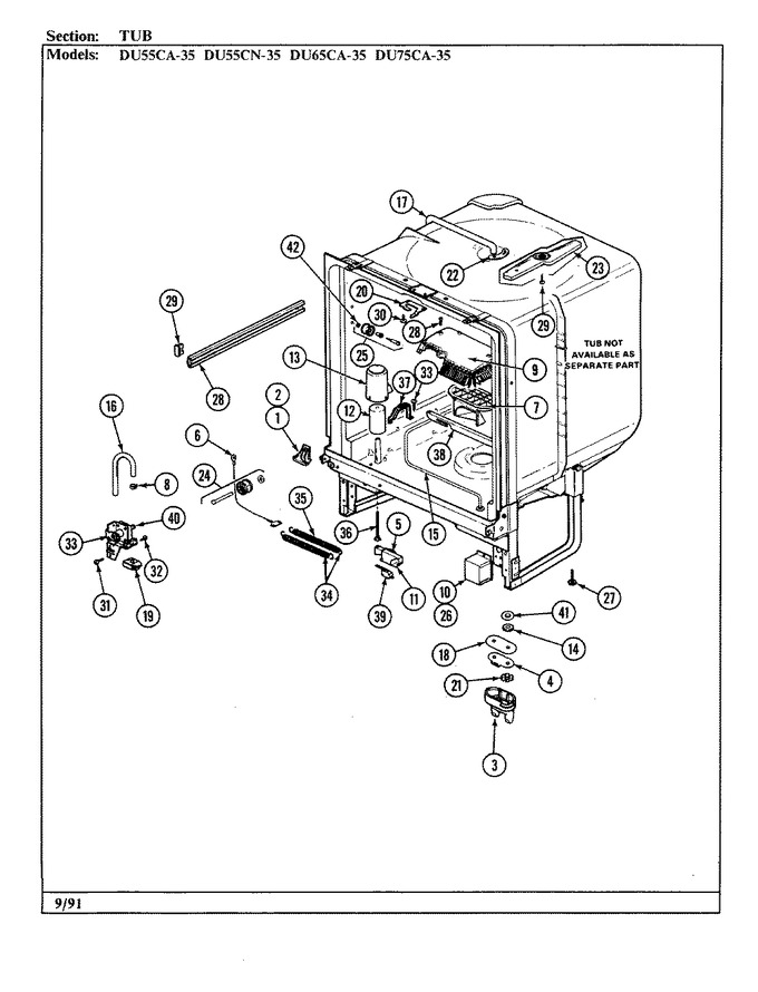 Diagram for DU65CA-35