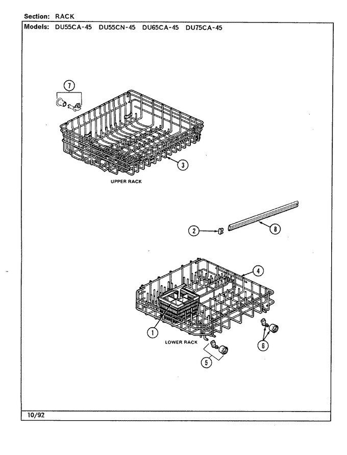 Diagram for DU65CA-45