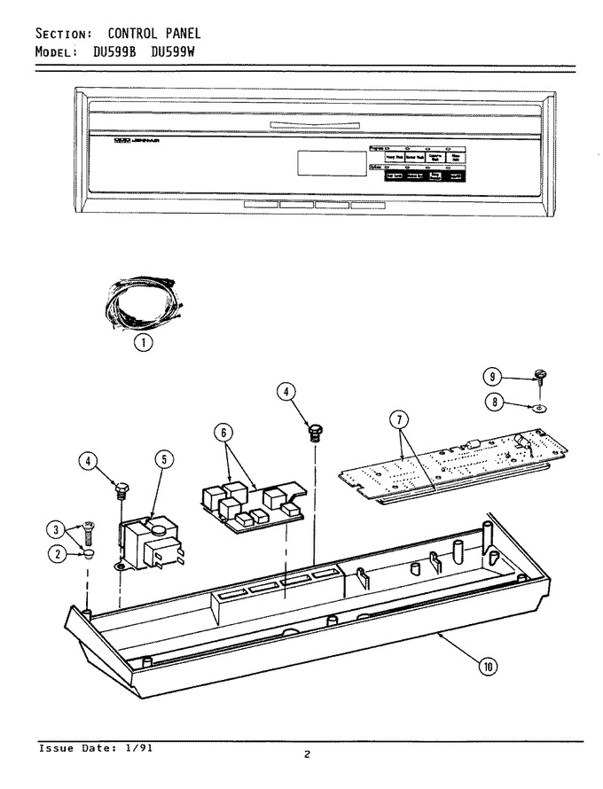 Diagram for DU599