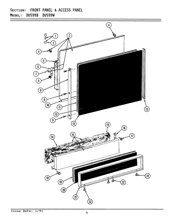 Diagram for DU599B