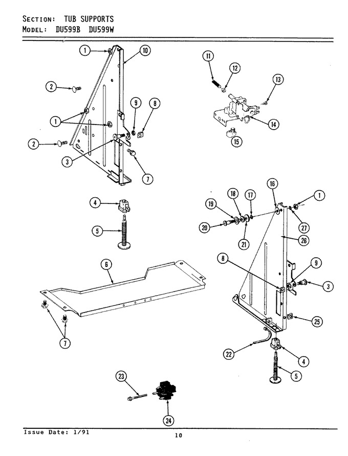 Diagram for DU599W