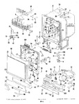 Diagram for 01 - Control Panel, Door, Rack, Det.cup & Tub