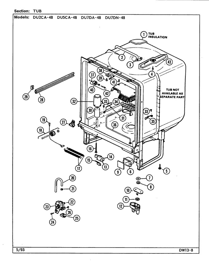 Diagram for DU7DN-48
