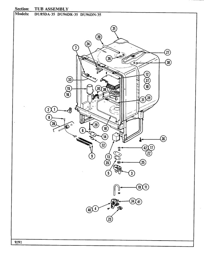 Diagram for DU96DN-35