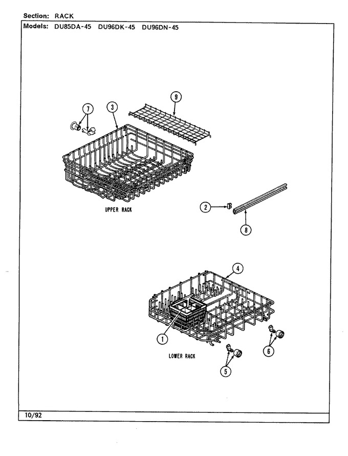 Diagram for DU96DN-45