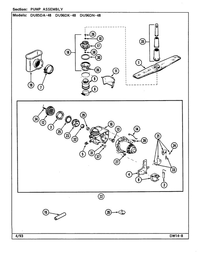 Diagram for DU96DK-48