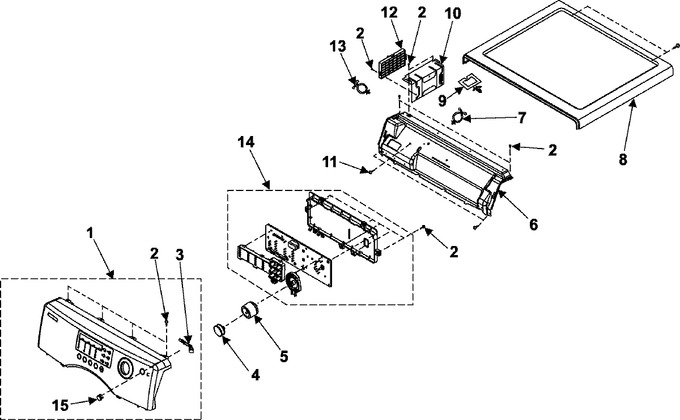 Diagram for DV306LEW/XAA