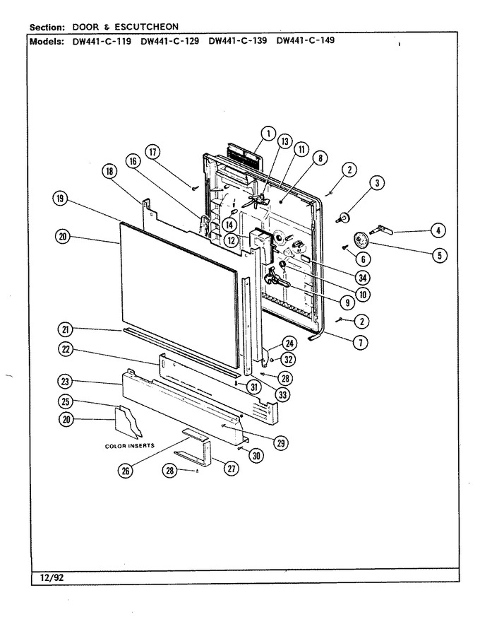 Diagram for DW441C139