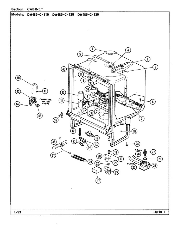 Diagram for DW489C119