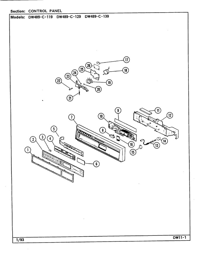 Diagram for DW489C119