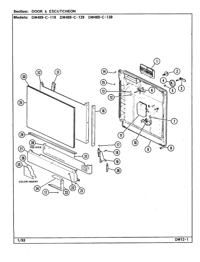 Diagram for DW489C119