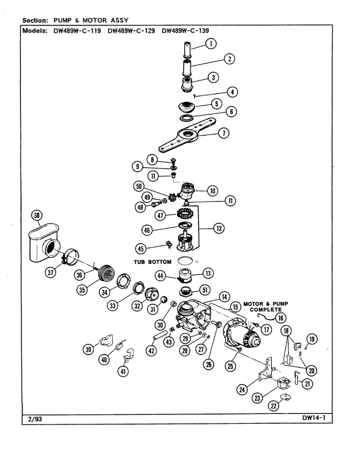 Diagram for DW489WC139
