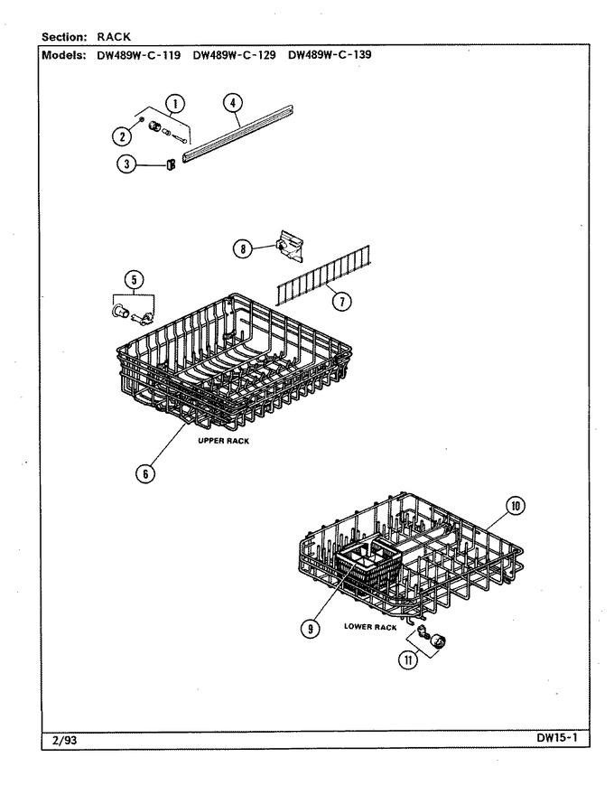 Diagram for DW489WC139