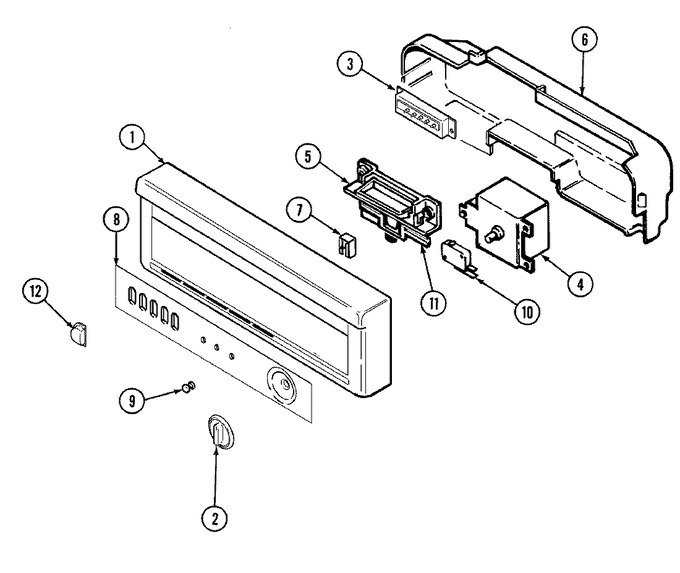 Diagram for DW731W