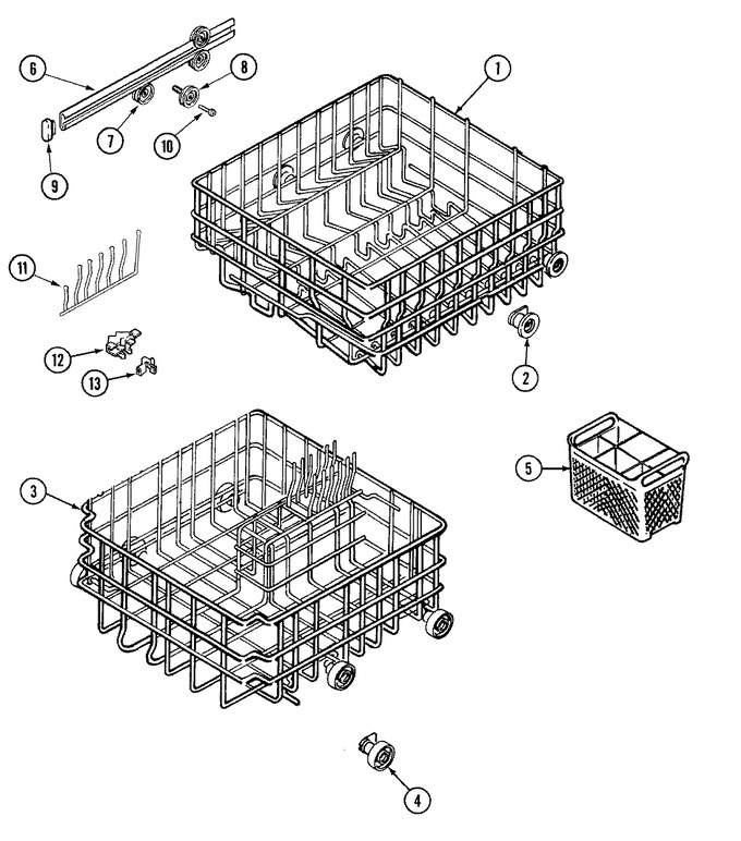 Diagram for DW731W