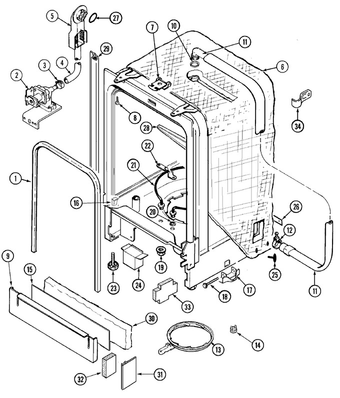 Diagram for DW961UQW