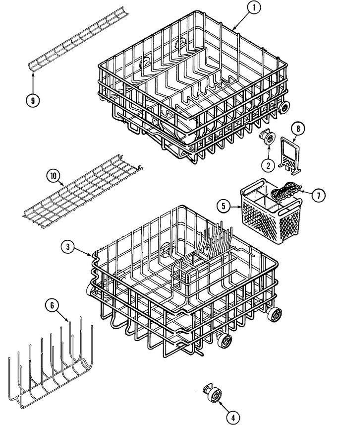 Diagram for DW860W