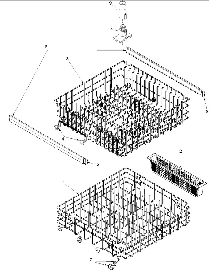 Diagram for DWA33AW (BOM: P1318604W)