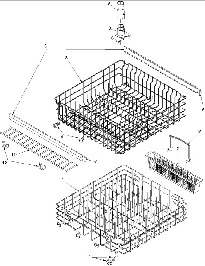 Diagram for DWA63AB (BOM: P1318609W)