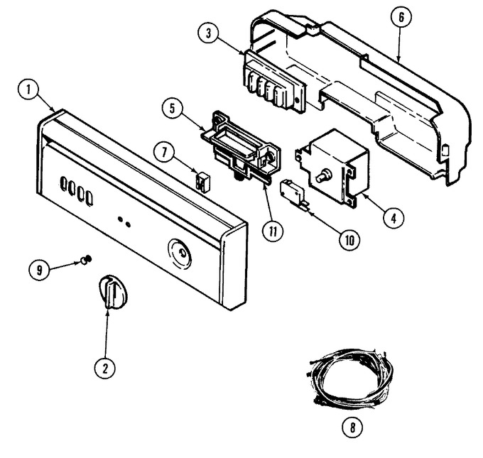 Diagram for DWU8240BAX