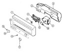 Diagram for 02 - Control Panel (dwu7402aam)