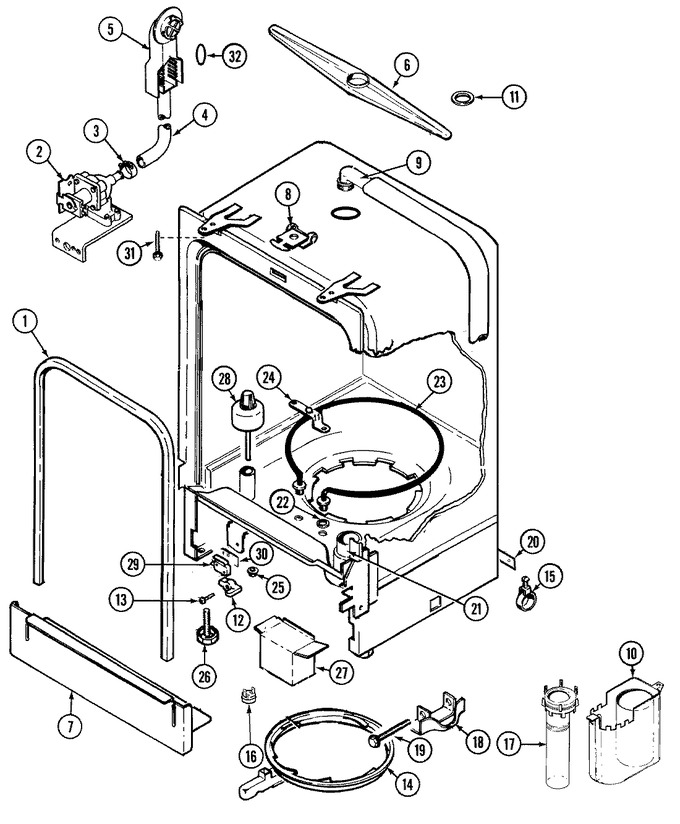 Diagram for DWU3000AAX