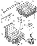 Diagram for 06 - Track & Rack Assembly (dwu5902aam)