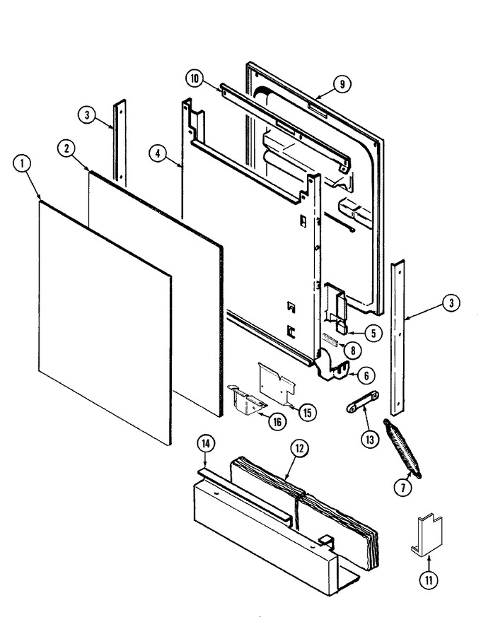 Diagram for DWU7300BAX