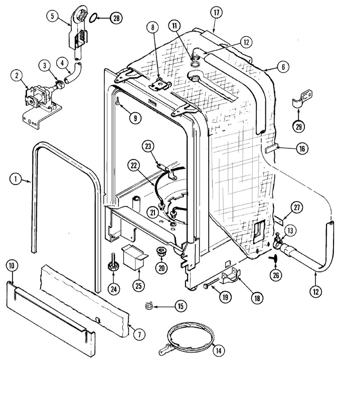 Diagram for DWU8602AAE