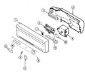 Diagram for 02 - Control Panel (dwu8402aam)
