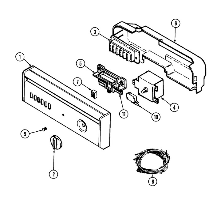 Diagram for DWU8450BAX