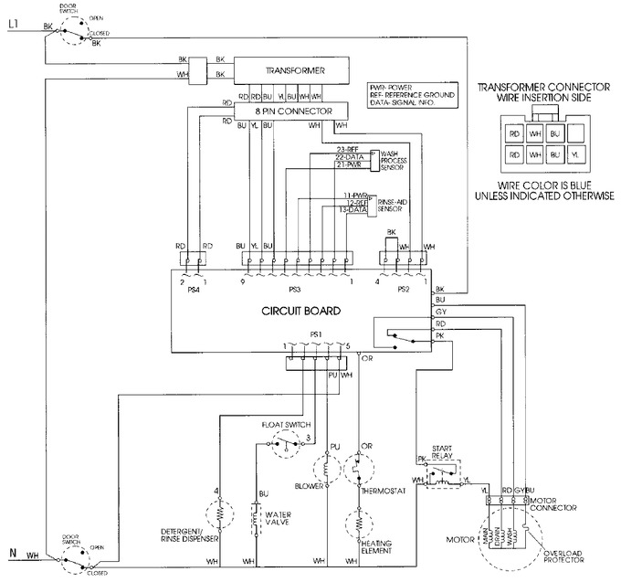 Diagram for DWU9962AAE