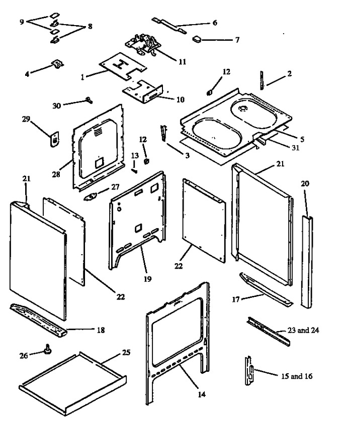 Diagram for ESF31002L (BOM: P1142609N L)
