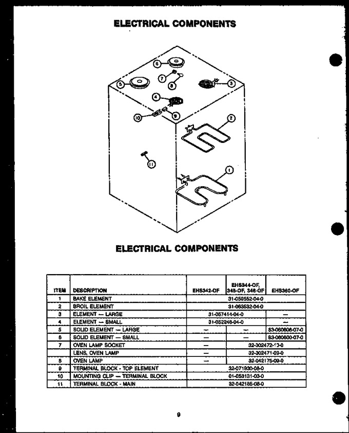 Diagram for EHS344-OF (BOM: EHS3440OF)