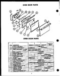 Diagram for 04 - Oven Door Parts