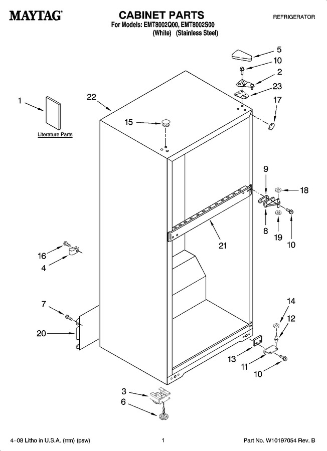 Diagram for EMT8002S00