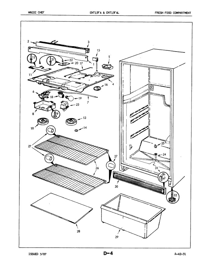 Diagram for ENT15F4 (BOM: 7A47A)
