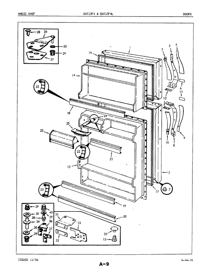 Diagram for ENT15F4A (BOM: 5D74A)