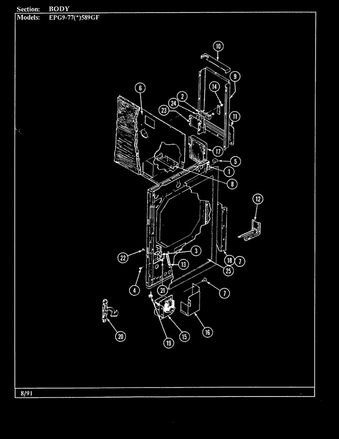 Diagram for EPG9-77W589GF