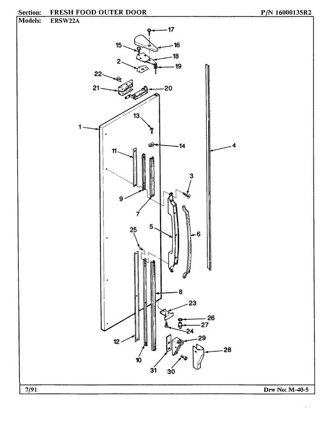 Diagram for ERSW22A (BOM: AM35A)