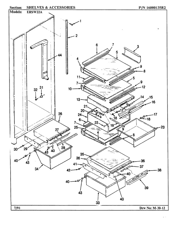 Diagram for ERSW22A (BOM: AM35A)