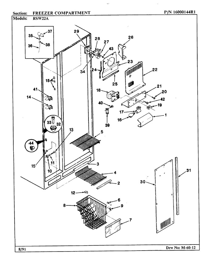 Diagram for ERSW24A (BOM: AM85B)