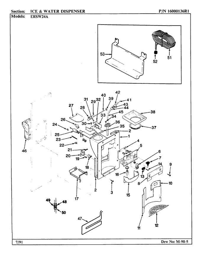 Diagram for ERSW24A (BOM: AM85B)