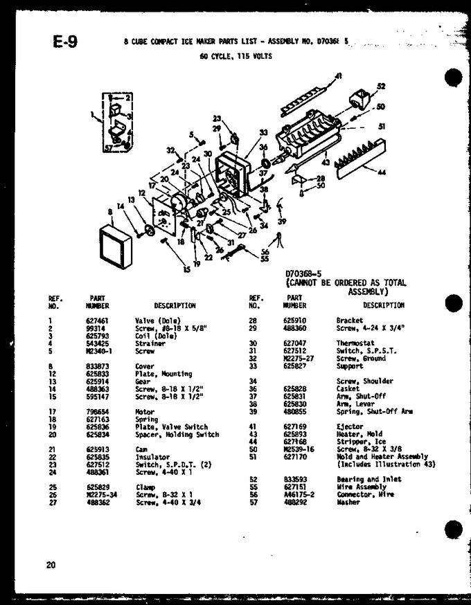 Diagram for ESBFC16D (BOM: P6023523W)