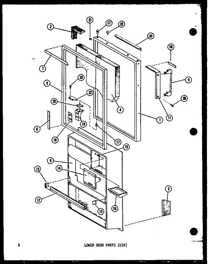 Diagram for ESR14A-C (BOM: P6030344W C)
