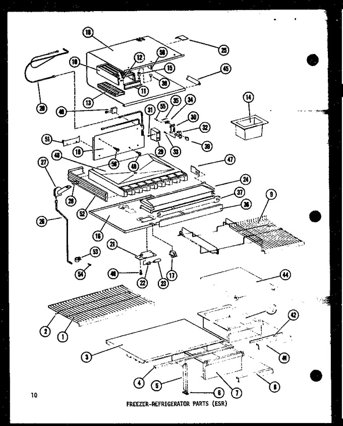 Diagram for ESR14B-A (BOM: P6030380W A)